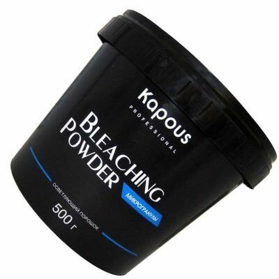 Kapous Professional Обесцвечивающий порошок для волос Microgranules Blue, 500 г (Kapous Professional) - фото №2