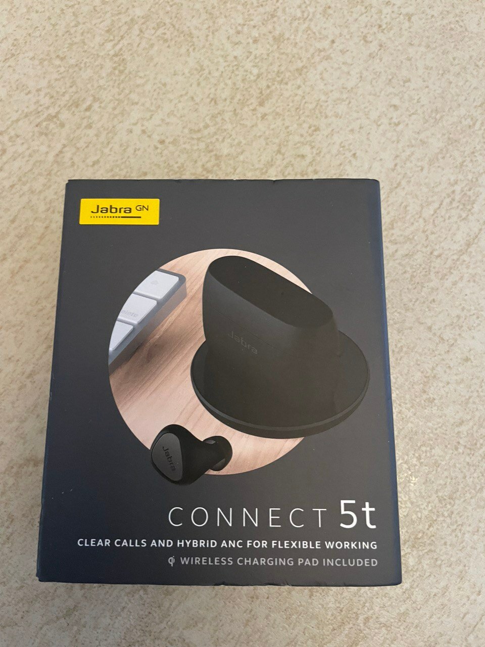 Беспроводные наушники Jabra Connect 5T Titanium Black, черные