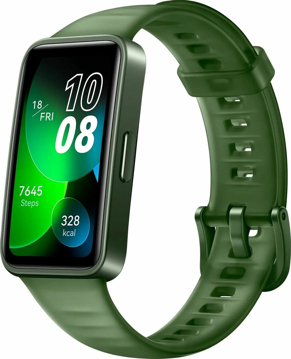 Фитнес-трекер Huawei Band 8 ASK-B19, 1.47", зеленый / зеленый [55020ank]