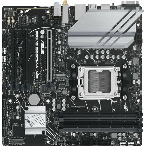 Материнская плата ASUS PRIME B650M-A WIFI II SocketAM5 AMD B650 mATX Ret 3072400₽