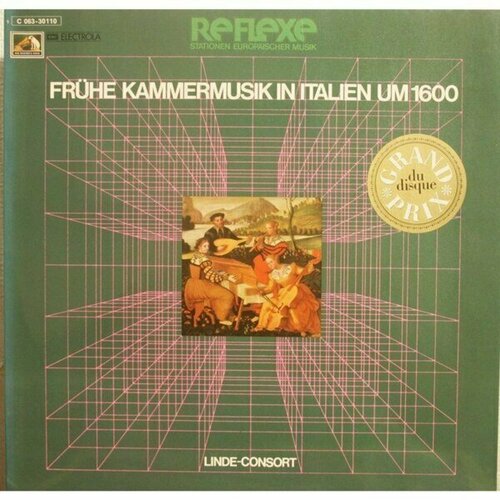 AUDIO CD Fruhe Kammermusik In Italien Um 1600. Linde-consort. 1 CD audio cd girolamo frescobaldi canzoni from il primo libro della canzoni a una due tre e quattro voci roma 1628 first book of songs for 1 2 3 and 4 parts rome 1628 kees boeke wouter moller bob van asperen 1 cd