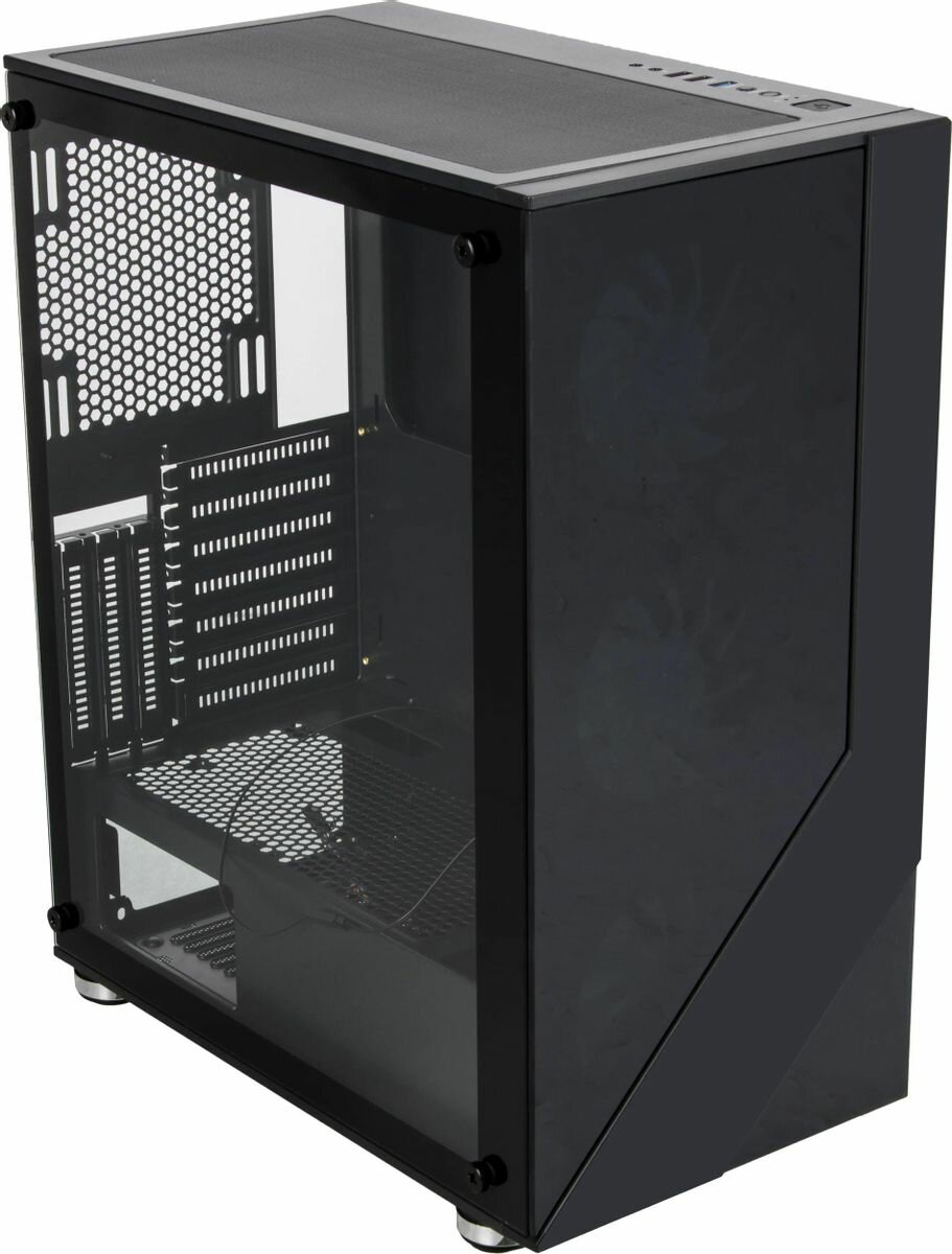 Корпус ATX Formula V-LINE 7713, Midi-Tower, без БП, черный