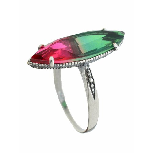 фото Кольцо фабрика украшений, фианит, размер 18