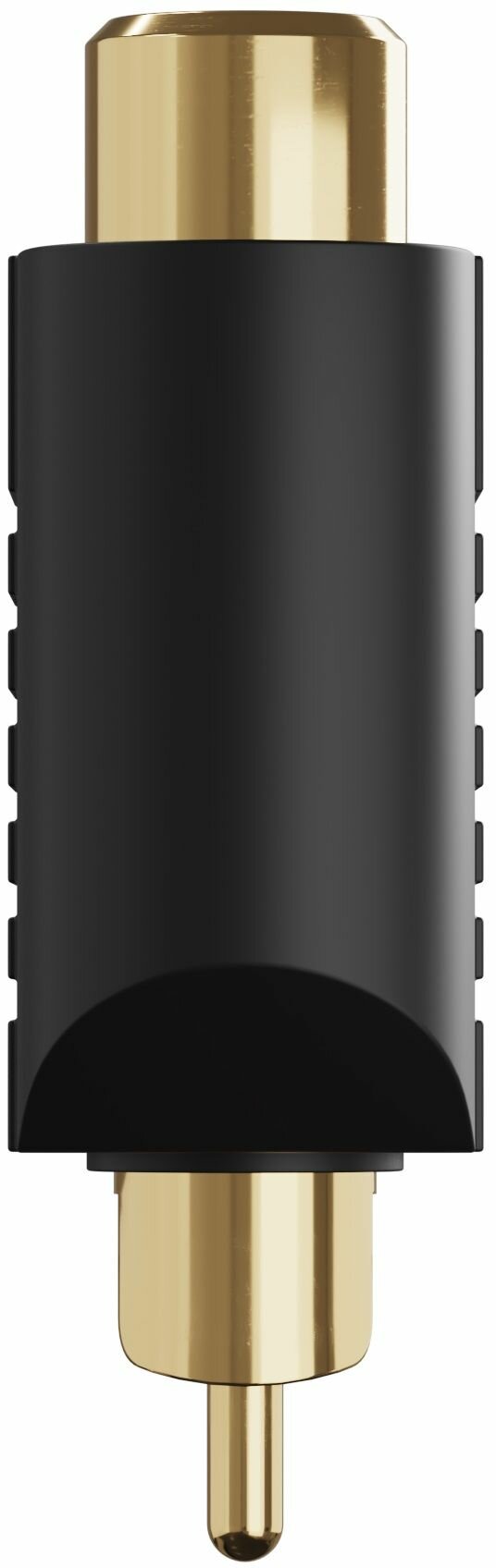Адаптер переходник разветвитель GSMIN A91 RCA тюльпан (M) - 2 x RCA (F) тюльпана (Черный)