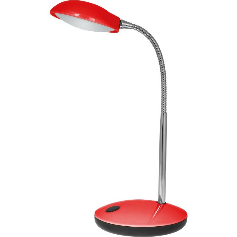 Настольная лампа Navigator 71 562 NDF-D006-7W-4K-R-LED на основании, красный, цена за 1 шт.