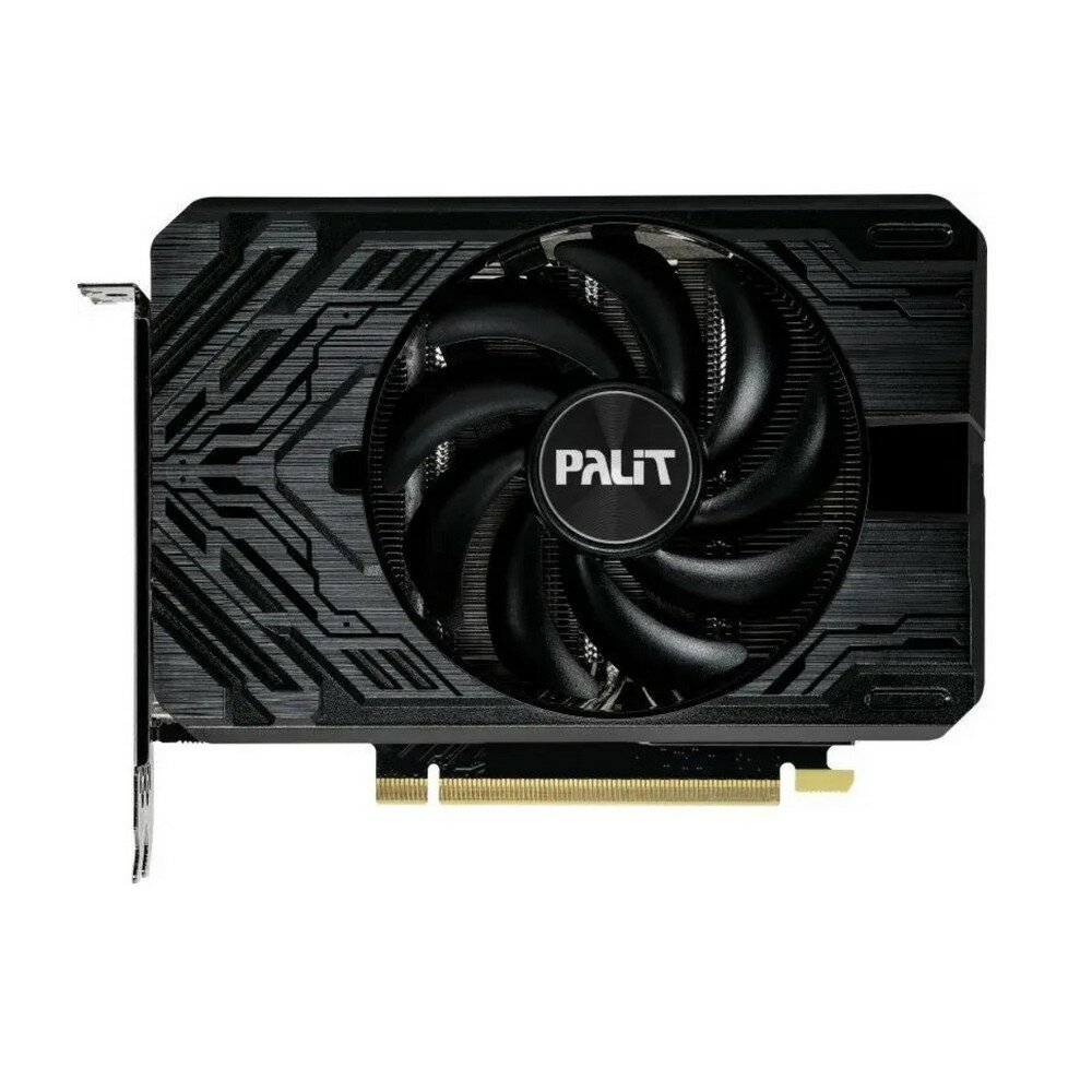 Видеокарта Palit PCI-E nVidia GeForce RTX 4060TI STORMX 8GB (128-bit/GDDR6/DPx3/HDMI/RTL) (NE6406T019P1-1060F)