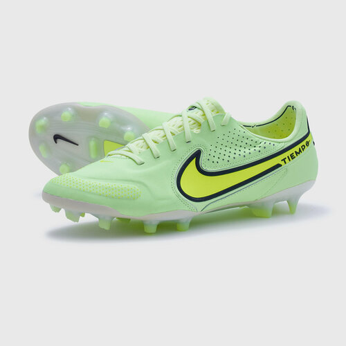 Бутсы NIKE Nike Tiempo Legend 9 Elite FG CZ8482-705, размер 9 US, зеленый