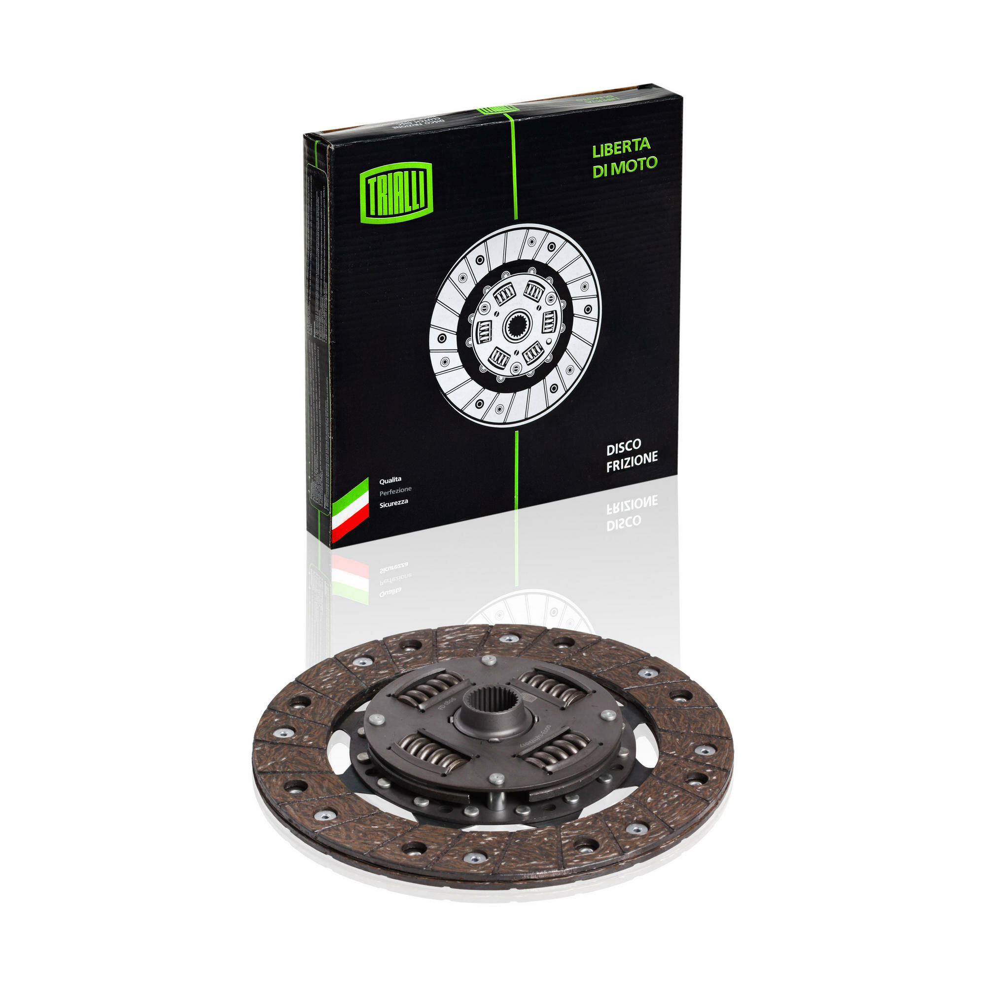 Диск сцепления ведомый VW Golf (97-)/SKODA Octavia (96-) 1.6i (102 л. с.) (TRIALLI) - фото №1