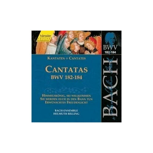 AUDIO CD BACH, J.S: Cantatas, BWV 182-184 audio cd bach j s cantatas bwv 109 111