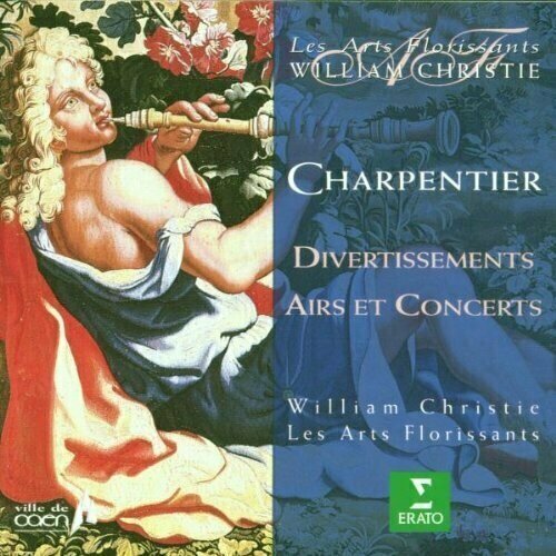 AUDIO CD Charpentier: Divertissements, Airs et Concerts. / Les Arts Florissants; William Christie. 1 CD audio cd charpentier m a te deum grand office des morts christie william lesarts florissants