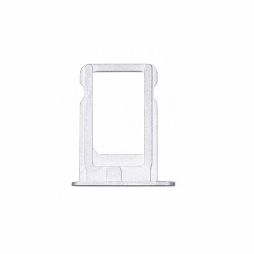 Держатель (лоток) SIM карты для Apple IPhone 5S белый — фото 4