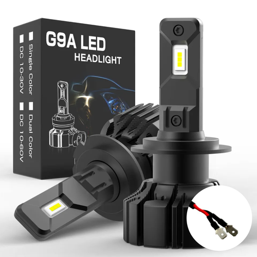 Светодиодные лампы G9A 46 Вт, 12 В, цоколь H7, 6000к, Kige -2 шт