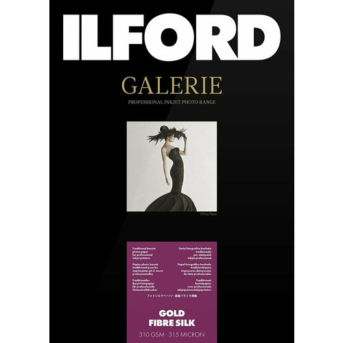 Фотобумага ILFORD Galerie Gold Fiber Silk, 1 рулон, 24 - 61cm x 12m (GA6915610013)