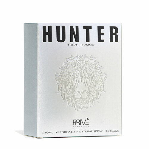 Туалетная вода мужская Hunter, 90 мл 10165602 prive perfumes туалетная вода hunter 90 мл