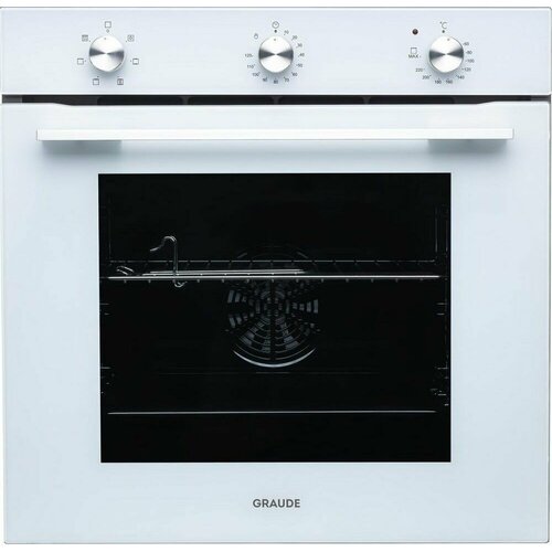 Электрический духовой шкаф Graude COMFORT BE 602 W белый 5 режимов нагрева функция гриля управление Classic Control 4899000₽