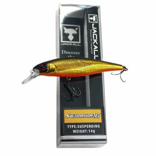 Воблер Jackall Squad Minnow 95 hl gold black