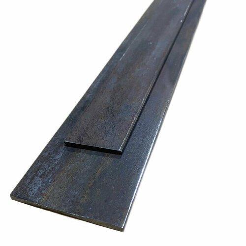 Заготовка для ножа Х12МФ - 4х70х400 мм. Полоса стальная ножевая. Не закаленная