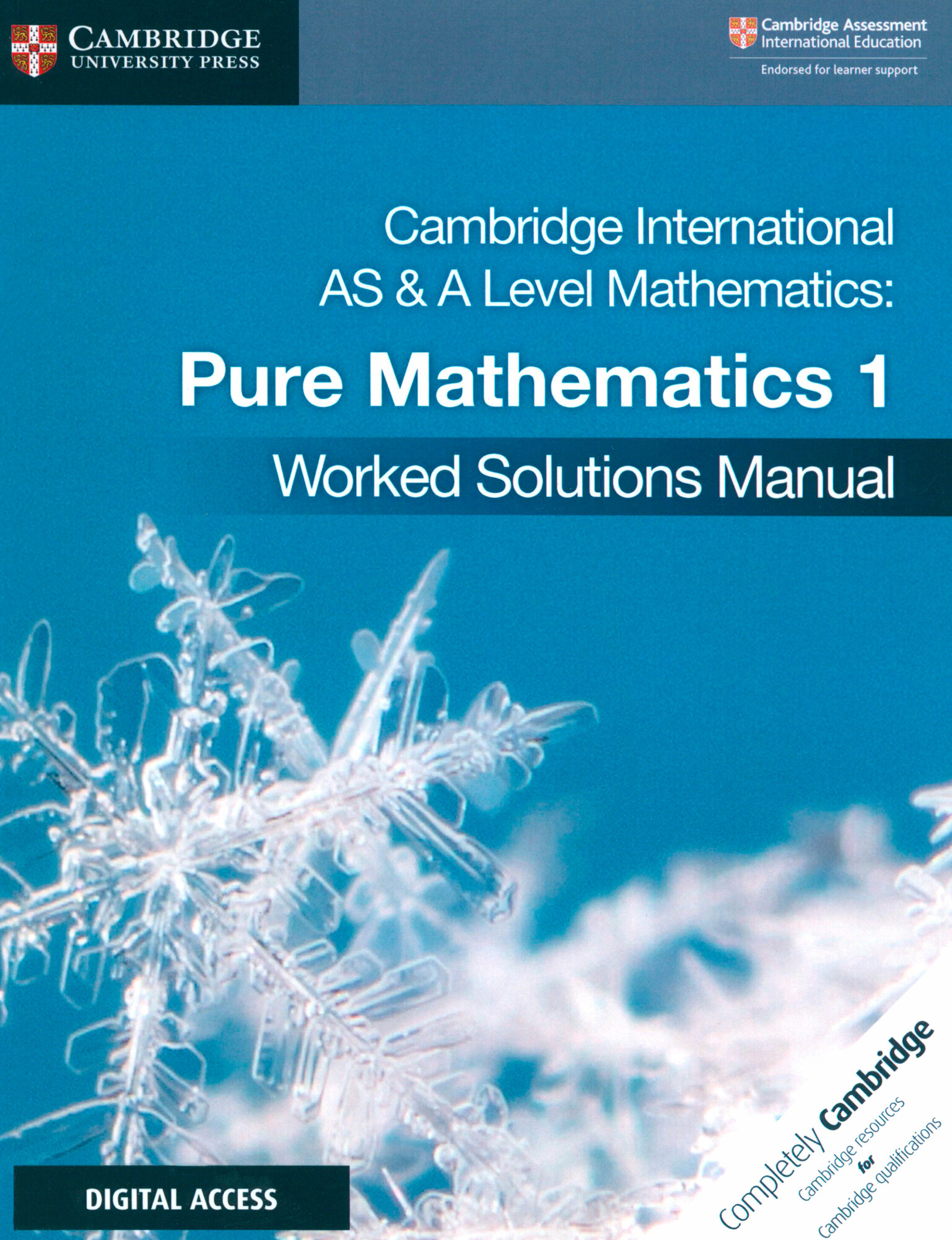 Cambridge International AS & A Level Mathematics. Pure Mathematics 1 Worked Solutions+Digital Acces - фото №1