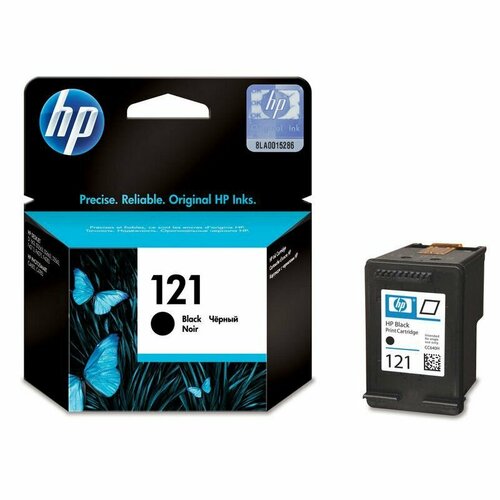 Картридж струйный HP 121 CC640HE чер. для DJ D2563/F4283 ozon