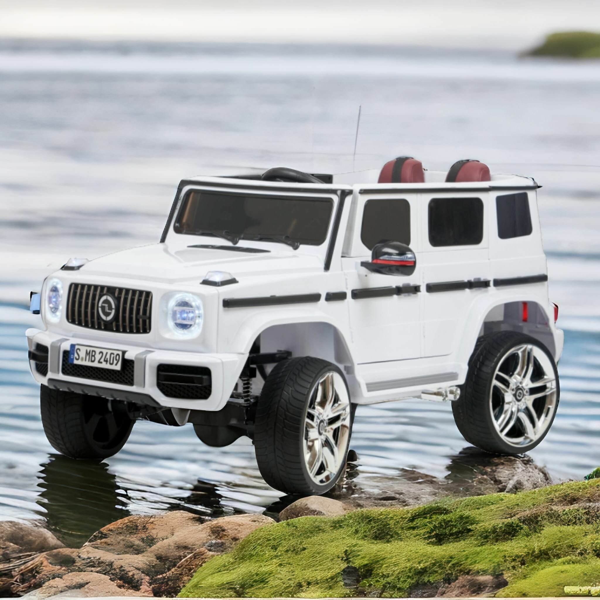 Электромобиль Toyland Mercedes Benz G 63 Big - фото №7