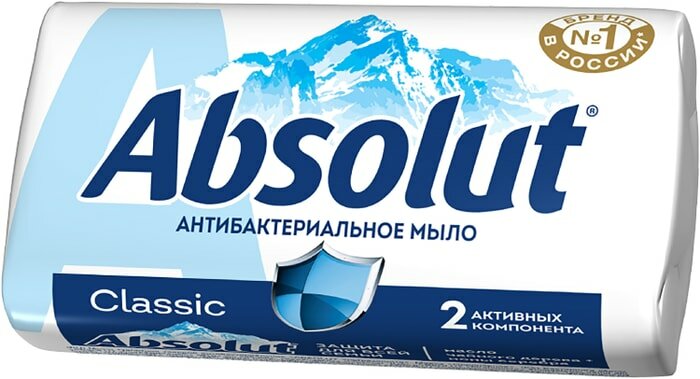 Мыло туалетное Absolut Ультразащита классик антибактериальное, 90 г - фото №15