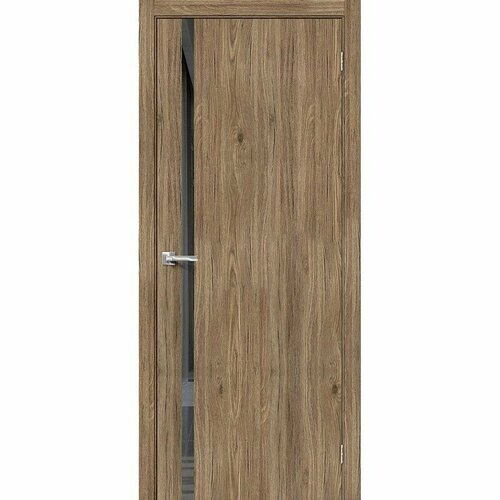 Браво-1.55 Original Oak Mirox Grey дверь межкомнатная Браво браво 21 original oak дверь межкомнатная