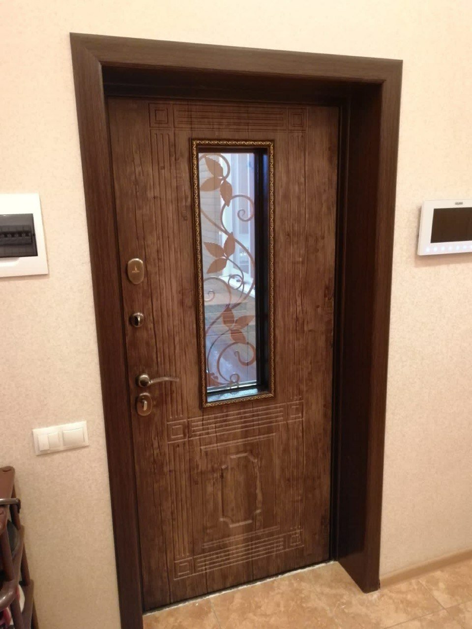 Дверь входная металлическая "Ковка" 960*2050 мм (левая) - фотография № 2