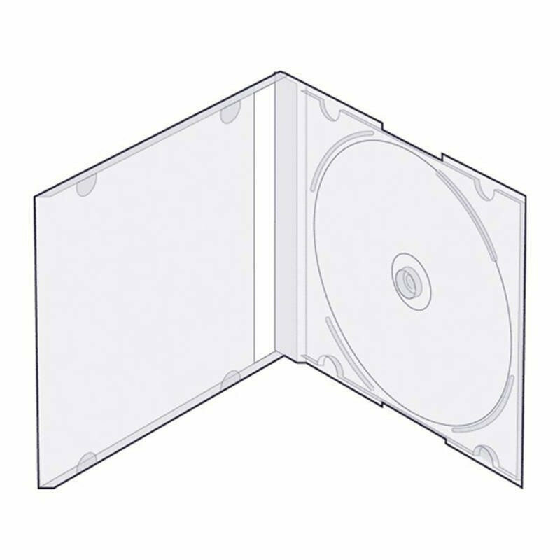 Бокс для CD/DVD дисков VS CD-box Slim/5