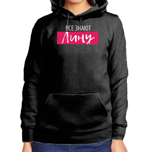 фото Худи, размер m, черный нет бренда