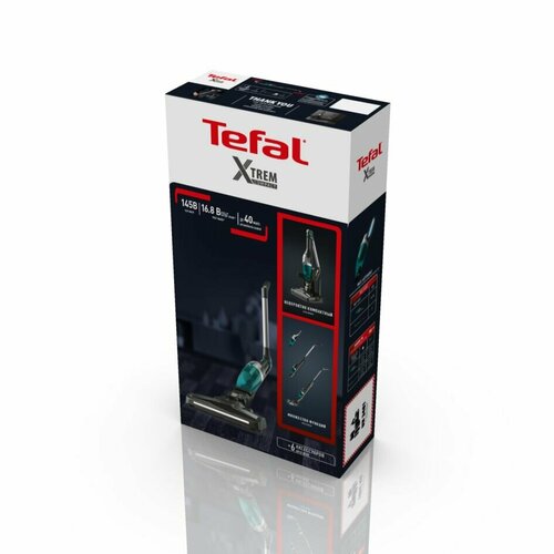 Беспроводной пылесос Tefal Xtrem Compact Essential 2-в-1 TY1239WO с LED подсветкой — купить, цена, характеристики