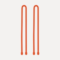 Изображение товара Многоразовая стяжка Nite Ize Gear Tie Reusable Twist Tie 12" - Оранжевый 2 шт