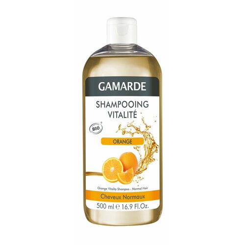 Органический шампунь для нормальных волос / Gamarde Shampooing Vitalite Orange