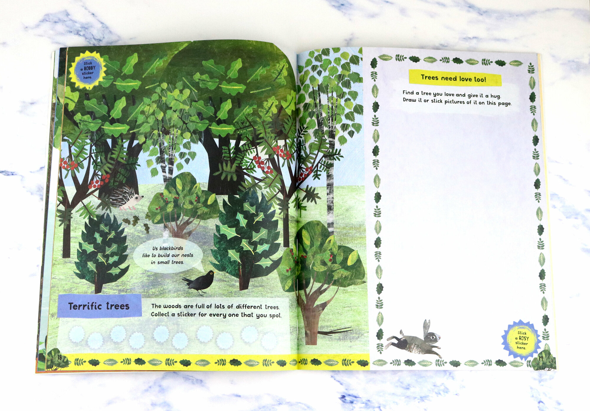 The Woodland Trust. Nature Explorers Woodland Activity and Sticker Book - фото №3