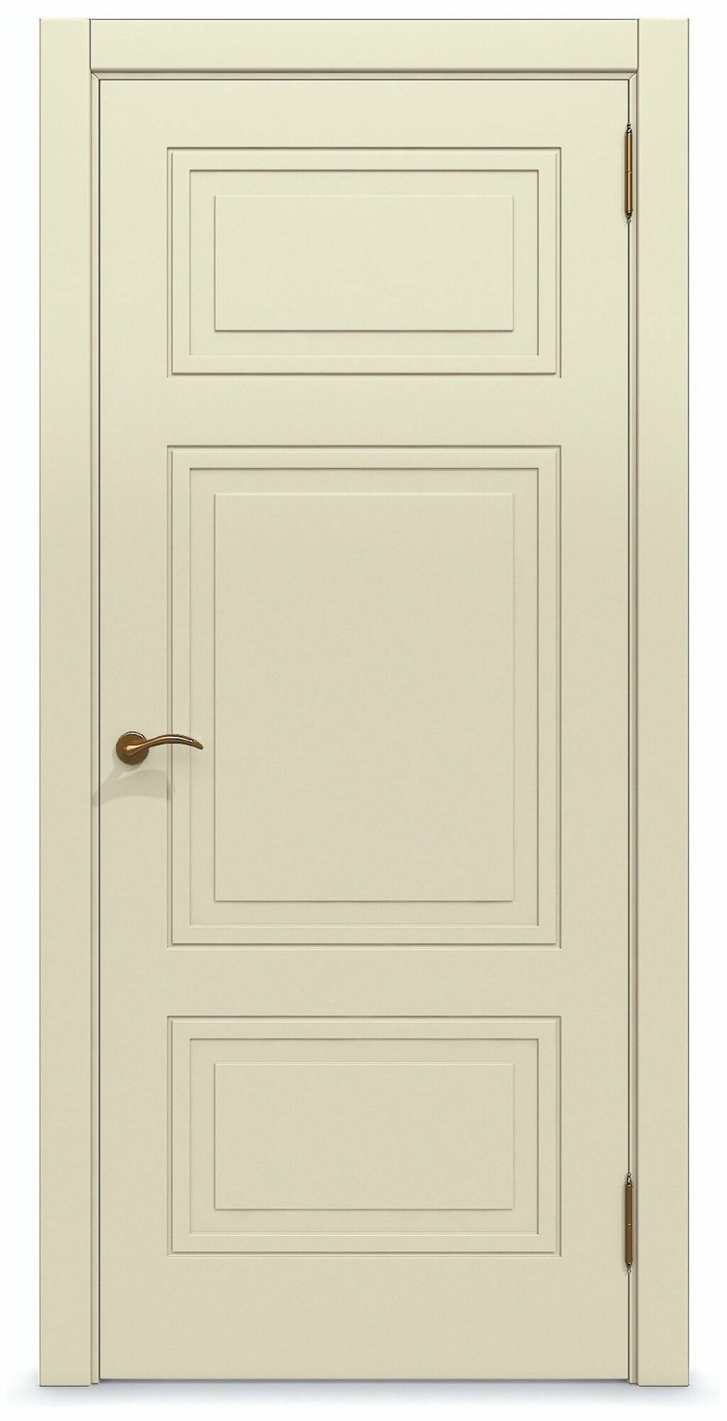 фото Межкомнатная дверь Париж глухая Панакота 60х200 cм