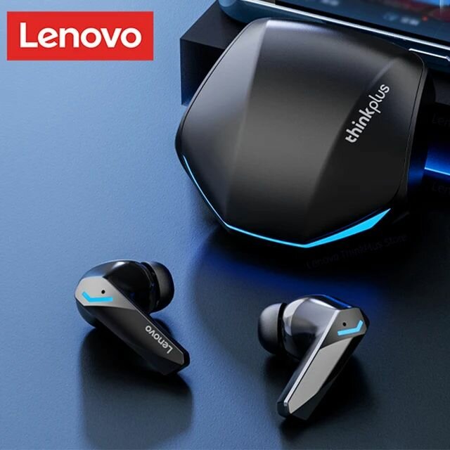 Беспроводные наушники Lenovo GM2 Pro, черные — фото 19