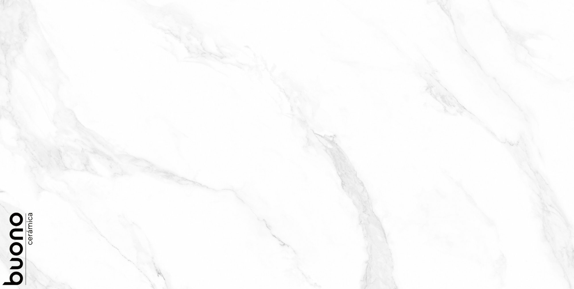 Керамогранит Buono Ceramica M4402P Marble Carrara Anita Glossy 60x120 белый полированный под мрамор