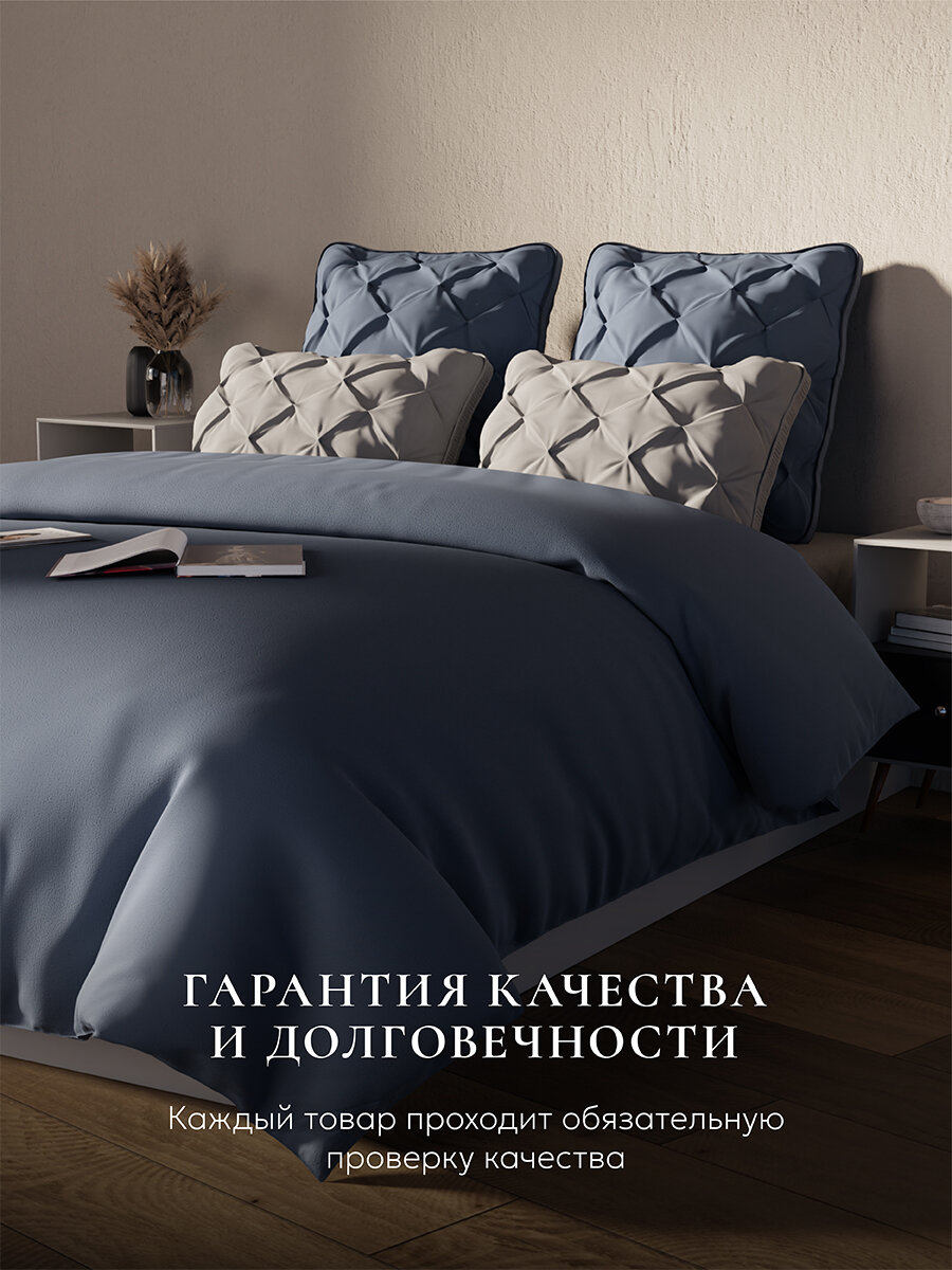 Подушка для сна "ESPERA DeLux 3D" gray 45х65см/под стандарт наволочки 50х70 - фотография № 11
