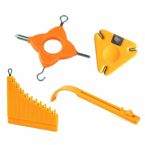 фото Набор инструментов для рыбалки 4 в 1 для карповых поводков fish raid