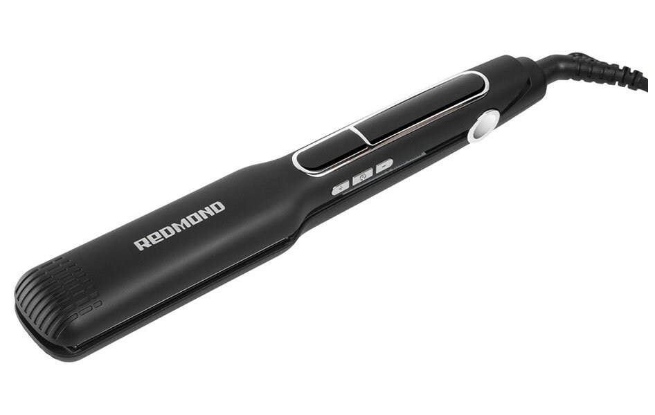 Обзор: Выпрямитель для волос Редмонд HS1713 Черный/серебро