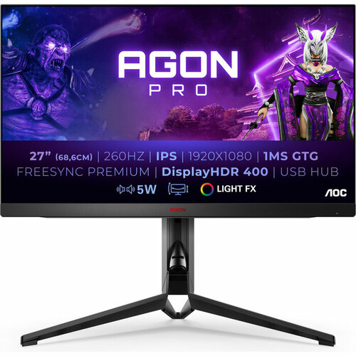 Монитор AOC AG274FZ LCD 27 169 1920x1080FHD IPS Black-Red 5123200₽