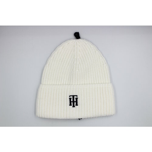 фото Шапка бини tommy hilfiger, размер os, белый