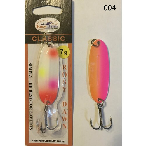 фото Блесна rosy dawn (блесна печенкина) 57мм;7 г; цвет 04 нет бренда