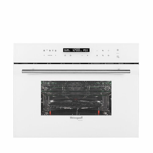 Электрический духовой шкаф Weissgauff OE 442 W с СВЧ, грилем и конвекцией, 60 см, 3 года гарантии