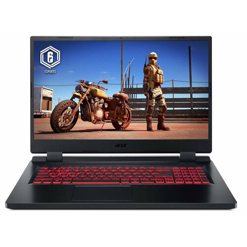 Ноутбук Acer Nitro 5 AN517-55-75EB, 17.3 (1920x1080) IPS 144Гц/Intel Core i7-12700H/16ГБ DDR4/512ГБ SSD/GeForce RTX 3070 Ti 8ГБ/Без ОС, черный (NH. QFXEP.001) ноутбук acer nitro 5 an517 55 75eb 17 3 1920x1080 ips 144гц intel core i7 12700h 16гб ddr4 512гб ssd geforce rtx 3070 ti 8гб без ос черный nh qfxep 001