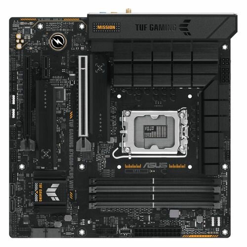 Материнская плата ASUS TUF GAMING B760M-PLUS WIFI, LGA 1700, Intel B760, mATX, Ret