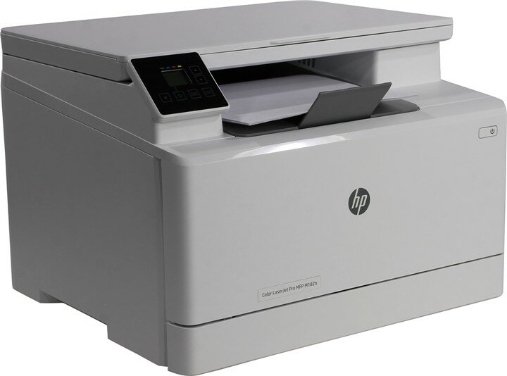 МФУ лазерный HP Color LaserJet Pro MFP M182n, A4, цветной, лазерный, белый [7kw54a] - фото №16