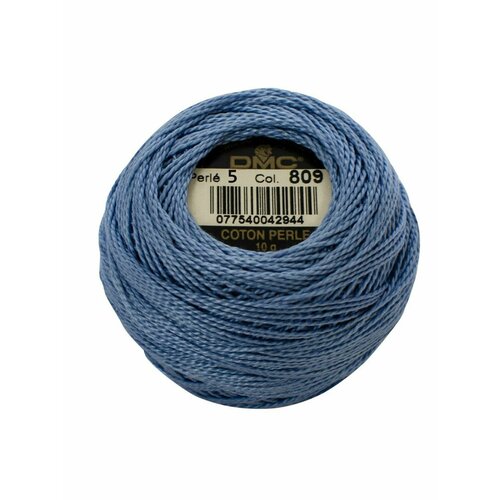 Мулине DMC Cotton Perle #5 (цвет: 0809, 45 м, артикул 116-5)