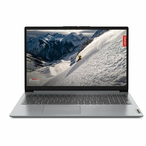 Lenovo IdeaPad 1 15AMN7 [82VG00HDPS] (клав. РУС. грав.) Grey 15.6 {FHD TN Ryzen 5 7520U/8GB/256GB/DOS} ноутбук lenovo v15 g3 iap 15 6 fhd core i3 1215u 4gb 1слот свободный 256gb ssd vga int noos rj45 usb c rus black сумка в комплекте