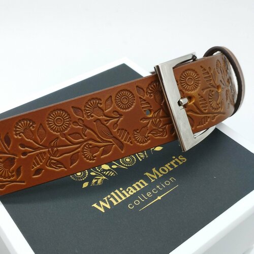 фото Ремень william morris, размер 56, коричневый