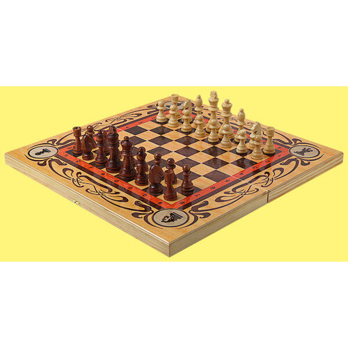 Шахматы, нарды, шашки Статус (большие)